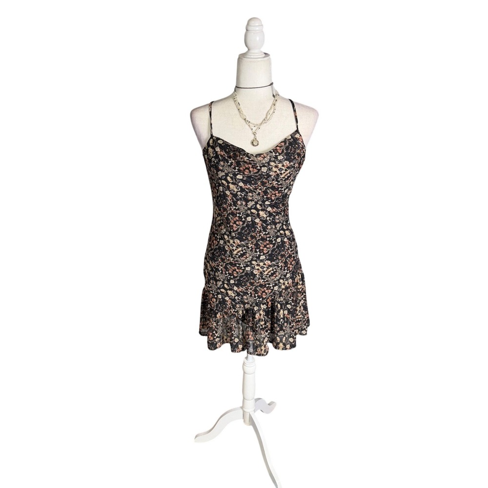 Sage The Label floral mini dress size small